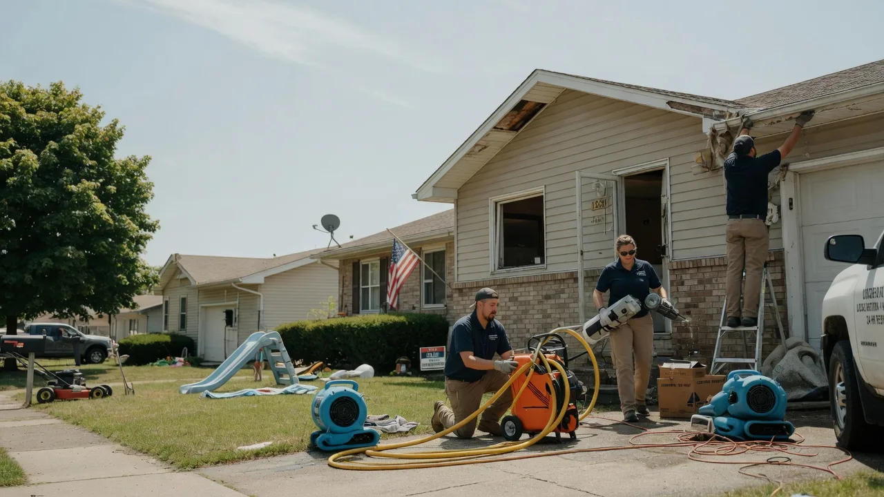 Water Damage Restoration in Cut Off, LA near me